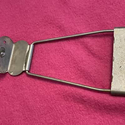 vintage 1954 Gibson archtop tailpiece for es-125 L7 150 1956 1957 image 7