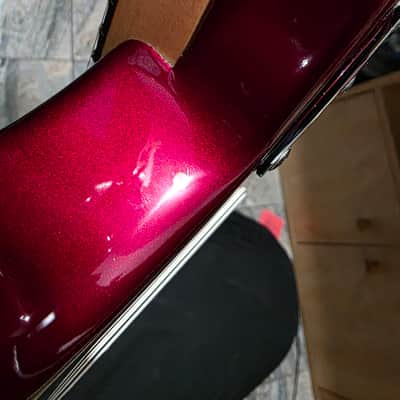 Fender American Standard Stratocaster with Matching Headstock, Rosewood Fretboard 1995 - Candy Apple Red with UPGRADES image 21