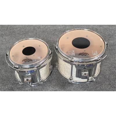 Used GMS 5pc Drum Set White Marine Pearl - Fair image 8