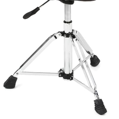 Roland Hydraulic Saddle Drum Throne - Velours Top - Soft Foam image 1