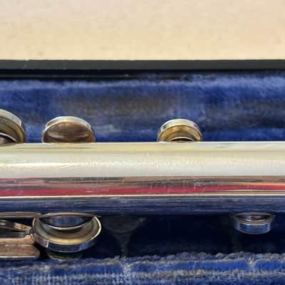 Gemeinhardt M3S 1980's - Solid Silver head joint and body, open hole, B foot, inline G image 8