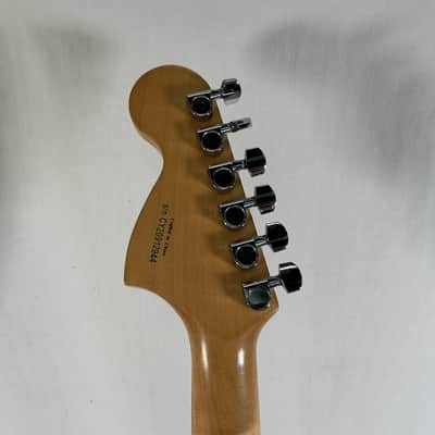 Squier Tom Delonge Stratocaster 2002 - Seafoam Green/Teal - w/ Gig Bag and Mod image 10