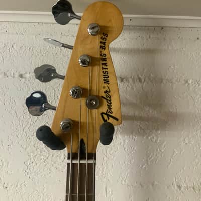 Fender Pawn Shop Mustang Bass 2013 - 2014 - 3-Color Sunburst image 3