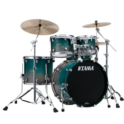 Tama Starclassic Walnut/Birch 4-Piece Shell Pack (Satin Sapphire Fade, Lacquer)
