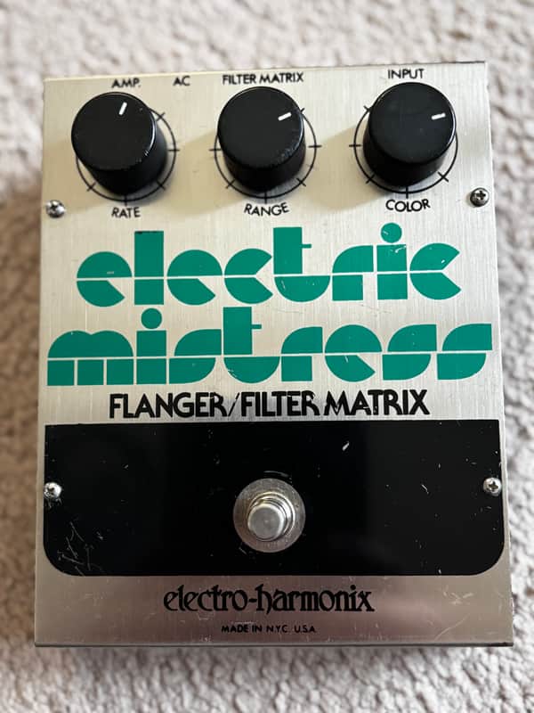 ギター Electro-Harmonix Electric Mistress Deluxe Electric Mistress | DISCONTINUED 2023 | Analog Flanger