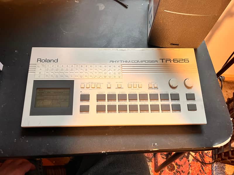 Roland TR-626 Rhythm Composer 1980s - White image 1