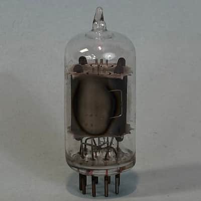 1960s RCA 12AU7A ECC82 Vintage Long Gray Plate Side D Getter Tube! T481 image 4