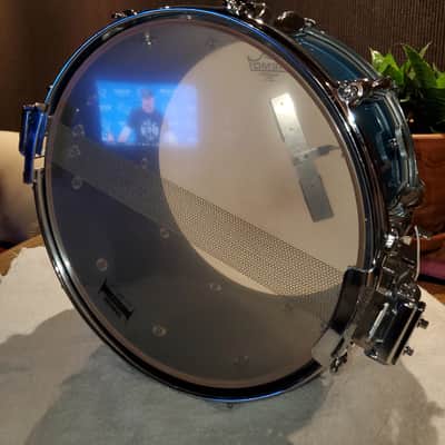 Yamaha Recording Custom SD-098 14" x 8" 1989 - Cobalt Blue image 11