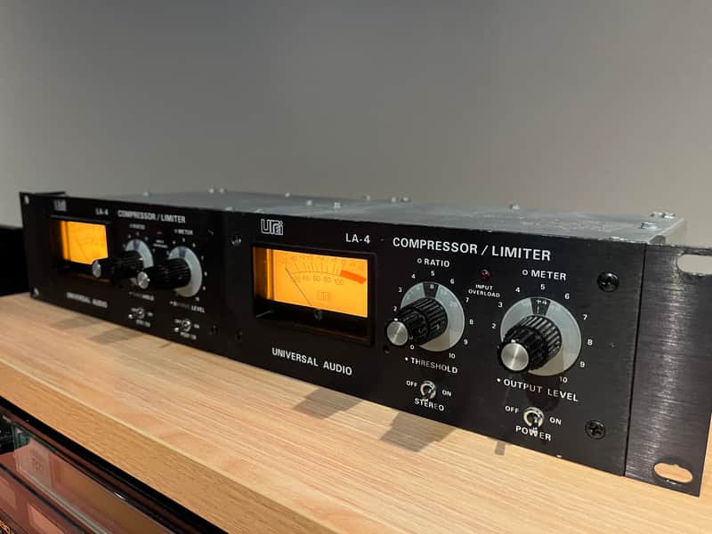 UREI LA-4 Compressor Limiter Pair Blackface - Serviced // Eddie Ciletti Mod image 1