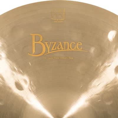 Meinl Cymbals B14JTH Byzance Jazz Thin Hihat - 14" image 14
