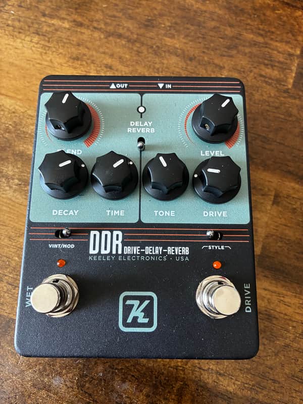 Keeley DDR Drive Delay Reverb 2019 - Present - Black