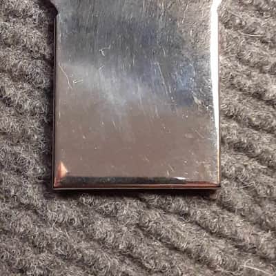 Unbranded Mandolin Tailpiece Cover - Chrome image 1