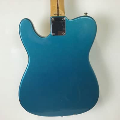 Used Squier TELECASTER MIK W/ UPGRADES Electric Guitars Blue image 5