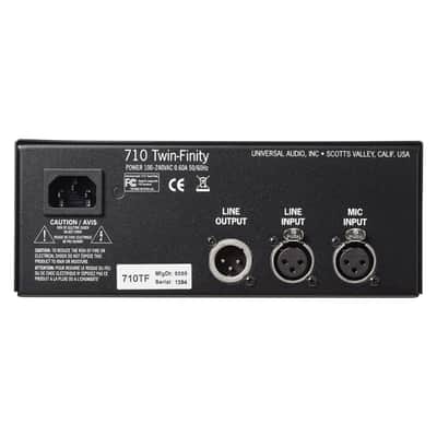 Universal Audio UA-710TF Twin-Finity Mic Preamplifier Nundle with XLR Cables (4 items) image 3