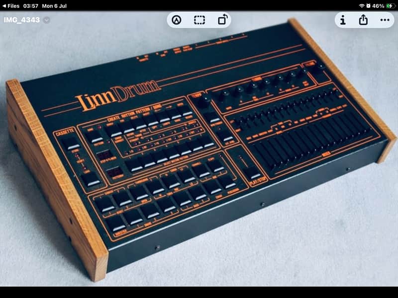 Stock Crash Cymbal EPROM Set For The Linndrum LM2. image 1