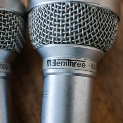 5x M3emthree  1970s vintage microphones image 3