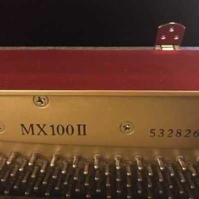 Yamaha MX100 II Disklavier Pre-Owned Upright Player Piano (U1) Watch videos 1994 Polished Ebony image 7