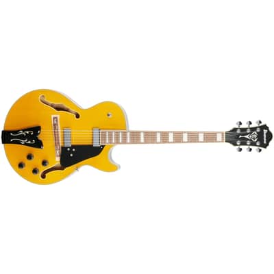 Ibanez GB10EMAA George Benson Signature Hollow Body Guitar - Antique Amber image 3