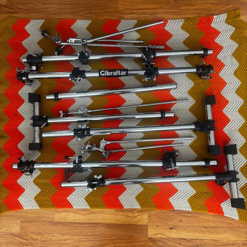 Gibraltar Drum Rack - 2000’s - Great Rack with Cymbal Stands! - image 1