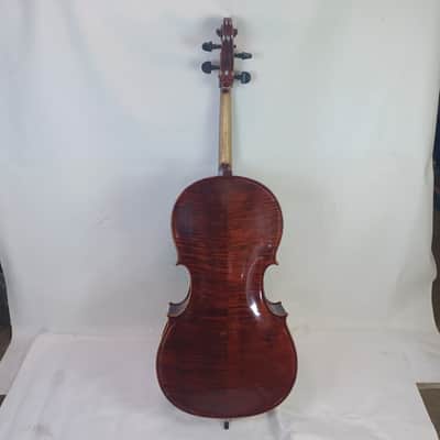Johannes Kohr K-500 2001 Cello 4/4 +Case Highly Flamed Maple Back / Spruce Top image 3