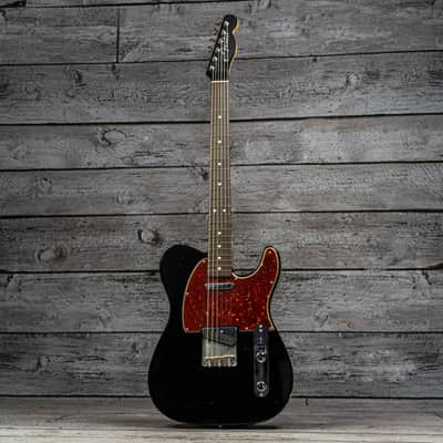 Fender Custom Shop 1963 Telecaster Journeyman Relic - 3A Rosewood Fingerboard, Black image 3