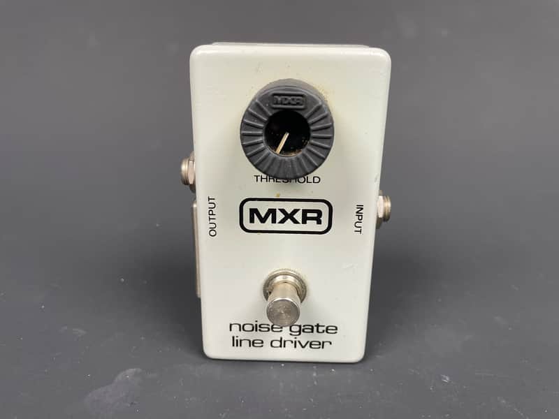 Vintage MXR Noise Gate Line Driver MX-106 Guitar Effects Pedal Gray Block Logo image 1