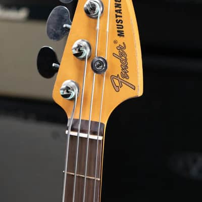 Fender JMJ Road Worn Mustang Bass - Faded Daphne Blue with Gig Bag image 6