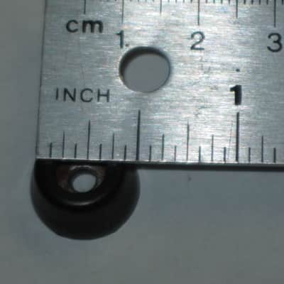 used genuine Electro Harmonix rubber feet (set or 4 feet + 1 exta foot) for / from late 1990s to late 2000s Russian Big Miff or Russian Small Stone [NO pedal(s) / NO screws) ONE foot has a break/crack/cut, AS IS / NO RETURNS image 24