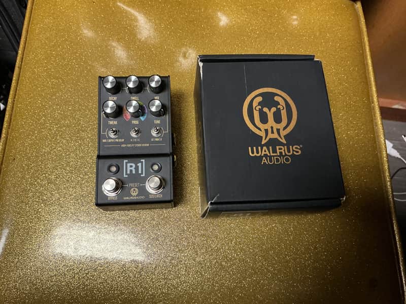 Walrus Audio Mako R1 High-Fidelity Stereo Reverb 2021 - 2024 - Black used image 1