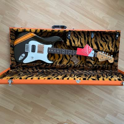 Fender To The Stars Limited Edition Tom Delonge "Padre" Stratocaster 2025 - Brown w/ Orange Competition Stripe image 13