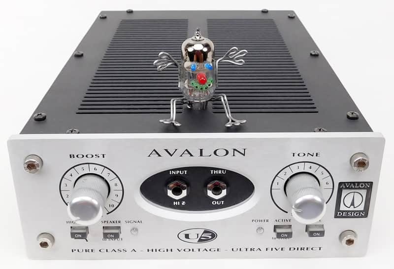 Avalon U5 Mono Silver Instrument & DI Preamp + Top Zustand + | Reverb