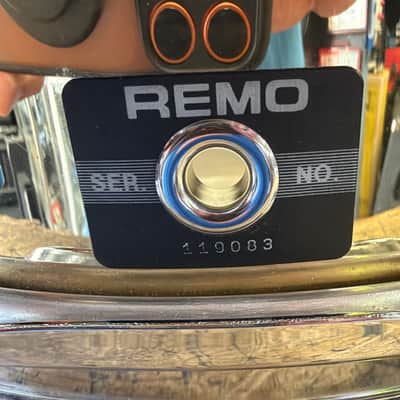 Used Remo MasterTouch 14"x3" Brass Piccolo Snare Drum Made in the USA image 5