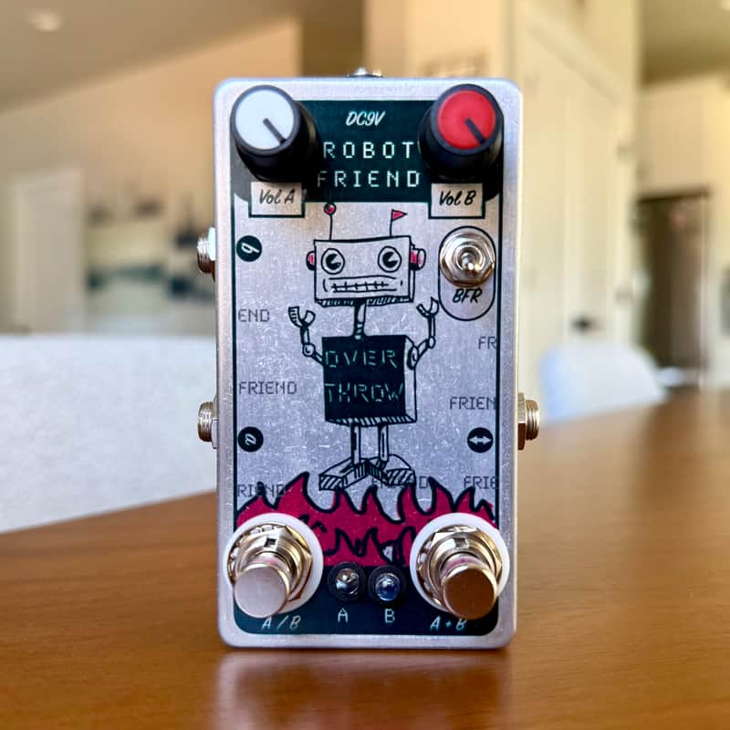 Jetpack Pedals - Robot Friend ABY Switchable Buffer Pedal image 1