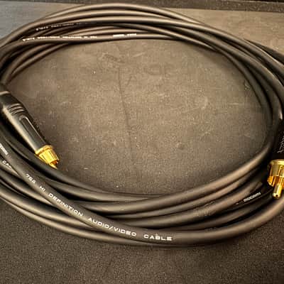 Mogami Gold XLR Male to RCA Patch Cable - 20' 2010s - Black image 2