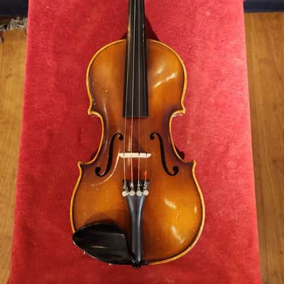 Vintage 1930s Scherl & Roth A211 3/4 Violin Natural w/ HSC image 2