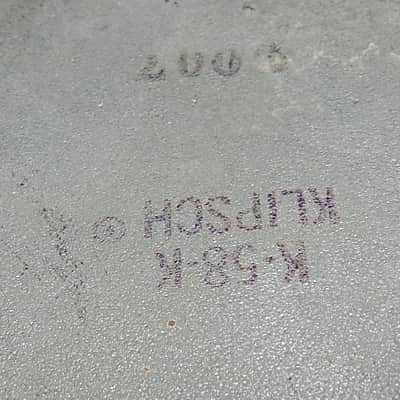 Klipsch KSM-1 vintage 15" 2 way floor monotors with phenolic diaphragms image 18