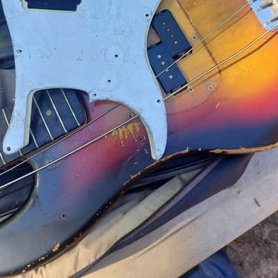 Fender Precision Bass 1962 -(Beatles & Stones support act owned) image 6