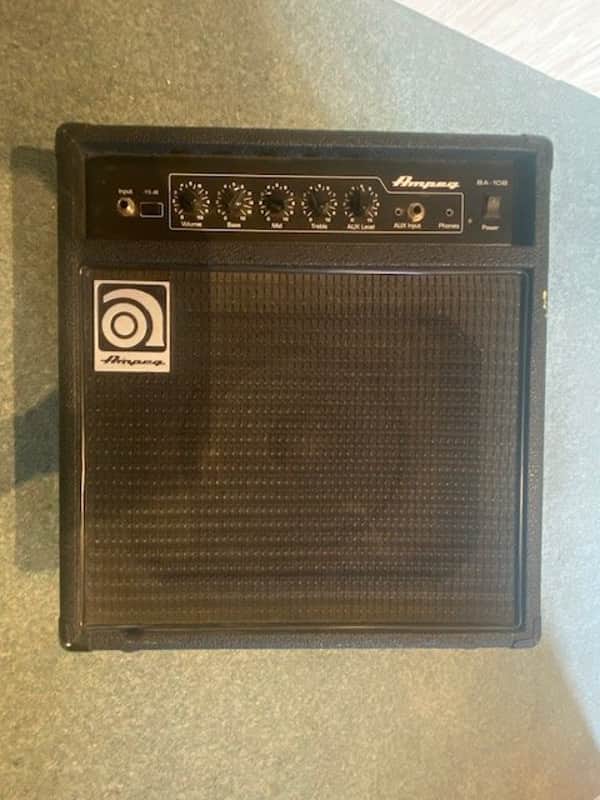 Ampeg BA-108 V2 Bass Amp Practice Amplifier Combo. 20 Watts image 1