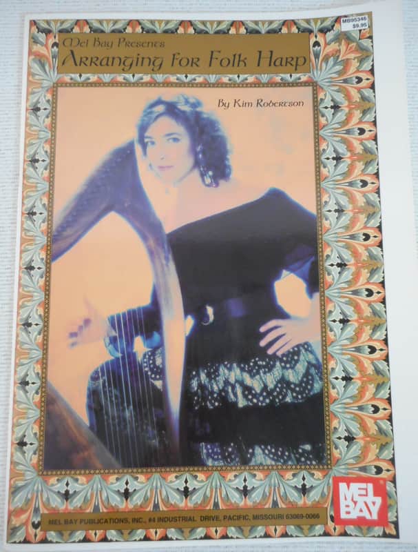 Mel Bay Arranging For Folk Harp By Kim Robertson 1984 image 1