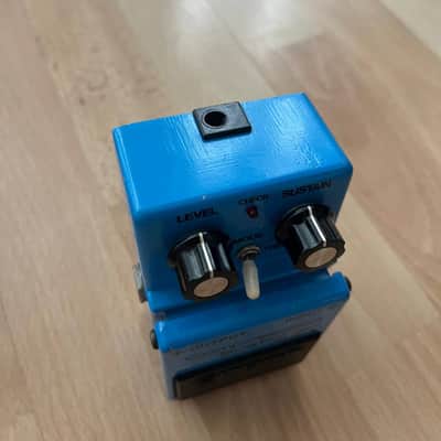 Boss CS-1 Compression Sustainer (Black Label) 1978 - 1982 - Blue image 8