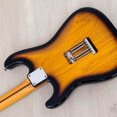 2006 Fender DiMarzio Collection ‘54 Stratocaster ST54-120DMC Sunburst Lacquer, Near-Mint w/ Tweed Case, Japan MIJ image 15