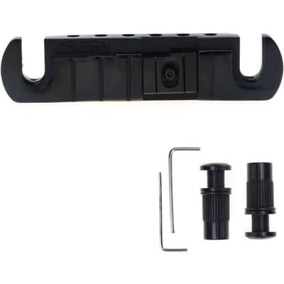 Adjustable Intonated Wraparound Bridge Tailpiece for Les Paul Style Electric Guitar image 1