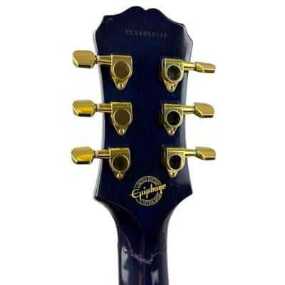 Epiphone SG LTD 2006 - Blue Flametop image 9