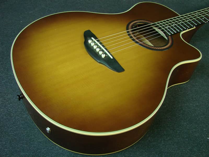 Yamaha APX-5A Acoustic/Electric Guitar W/Bag APX5A | Reverb
