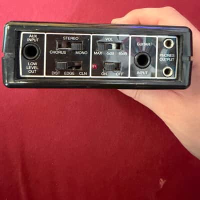 SR&D Rockman Soloist Pocket Amplifier 1984 - 1994 - Blue image 4
