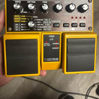 Boss OD-20 Overdrive/Distortion 2005 - Present - Yellow image 1