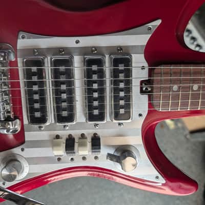 Silvertone Et-460 1960 - Red image 10
