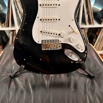 Fender Custom Shop Masterbuilt Chris Fleming Eric Clapton "Blackie" Tribute 2006 - Black Relic image 4