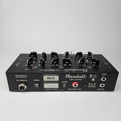 Randall RG13 1-Watt 3-Channel Solid State Guitar Pedal Amp 2010s - Black image 7