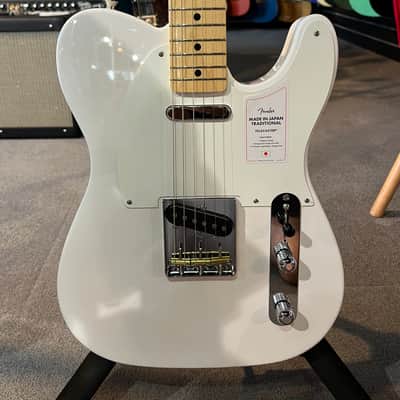 Fender MIJ Traditional II '50s Telecaster - Present - White Blonde image 2